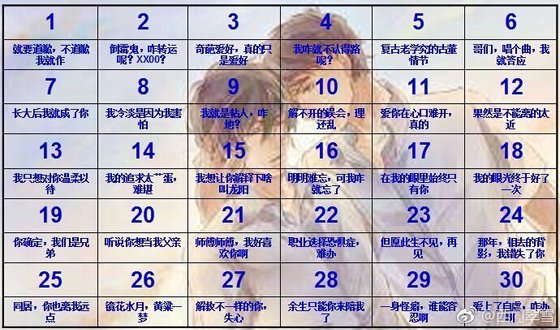 纯爱段子集