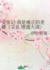 变身记-我是雍正的老婆(又名 情遗大清)
