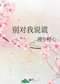 别对我说谎