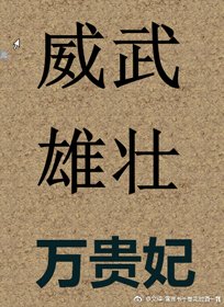 《威武雄壮万贵妃》